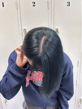 ネクスト 池袋(NEXT) ダブルカラー/寒色カラー/恐竜カラー