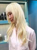 オジョマノ(OjOmano)&nbsp;トリートメントハイライト髪質改善ブリーチ前髪20代30代