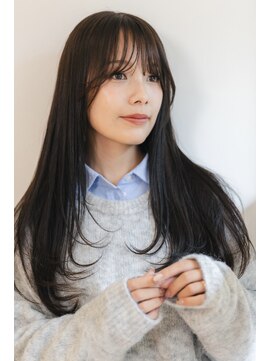 レイヤーロング　/髪質改善カラー