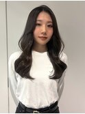 【なつミ】オリーブグレージュ/透明感カラー/似合わせカット