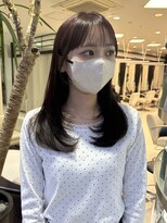 プランタン フォー ヘアー(printemps FOR HAIR) __レイヤーカット__ローレイヤー__ワインレッド__