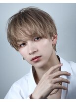 オーシャントーキョー 原宿(OCEAN TOKYO) ツーブロックシースルーラウンドマッシュメンズ