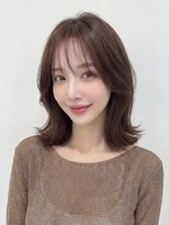 クラン(clan)&nbsp;イメチェンヘアスタイル 、ピンクベージュ、アンブレラカラー