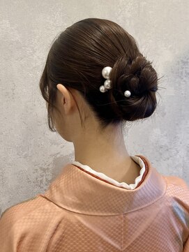 ヘアアレンジメント ボガスティーズ 溝の口店(Hair arrangement Vogusty's) シニヨン/アップヘア/着物ヘア/和装ヘア