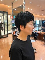 モッズ ヘア 二子玉川店(mod's hair) くせを活かしたショートヘアスタイル