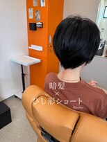 リモマ(Rimoma)&nbsp;暗髪×ひし形ショート