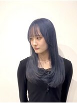 カットアンドトータルビューティ ヴァンキャトル(Cut&Total Beauty VINGT QUATRE)&nbsp;レイヤー×ブリーチカラー