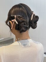 アルバム 新宿(ALBUM SHINJUKU)&nbsp;結婚式ヘアアレンジ卒業式ロング_ba594511