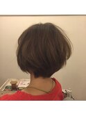 。。。。。。。。カワイイ。。。ショートボブのカタチ。。。。。