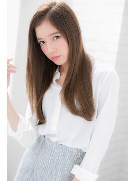 ローマ ギンザ(ROMA Ginza) 『ROMA』憧れの艶と透明感！大人ナチュラルブルージュロング