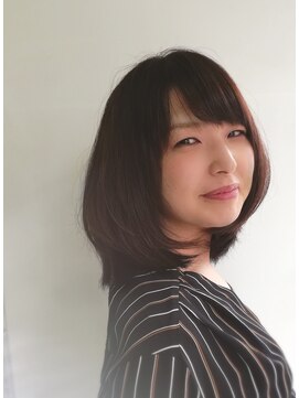 アート ヘアー ストラ 山鼻店(ART HAIR STRA) 大人フェミニンミディ