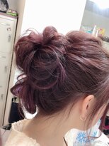 ビューティーコレクション 静岡北店&nbsp;ピンクパープル系カラー