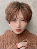 【sand銀座】耳出しニュアンスショート☆