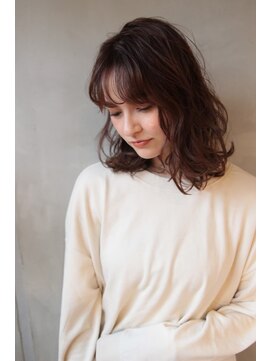 アグラン 梅田本店(a Gland) グロスパーマ×ミディアム　a Gland梅田本店