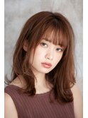 【shellbear 銀座】大人カジュアル外ハネミディアム