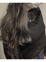 ブライトヘアー(BRIGHT hair) ダークグレー×ホワイトグレー