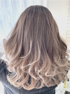 ヴァイブス(vibes) グラデーション×ホワイトアッシュ