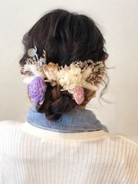 スーパーカット 元町店(SUPER CUT)&nbsp;卒業式　ヘアセット　下めのヘアセット　シニヨン