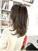 ワンカール/大人ミディアム/レイヤーカット/バレイヤージュ