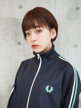 ビュートリアム ギンザ(BEAUTRIUM) 愛されピンクブラウン＊長持ちショートボブ〔銀座/ショート〕