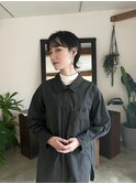 ショートウルフパーマ