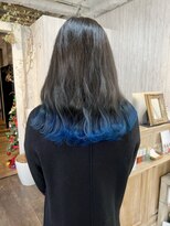 アクトゥス(AEQUITAS) 裾カラー×ブルー