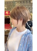 30代40代丸みショートヘア