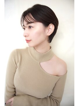 グランアージュ 船橋南口店(grandage) 暗髪に似合う/くびれショートマッシュ/大人ショート/船橋