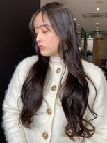 セシルヘアー 北24条店 札幌(Cecil hair) ゆるふわカール/ゆるロング/シースルーバング/韓国ヘア/艶カラー