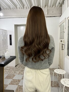 ハイエクステンション 京都駅前店(Hi-Extension) オリーブブラウン @dresser____025