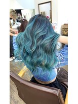 ユートピア(U topia)&nbsp;バレイヤージュ/ハイライト/アースカラー/ターコイズカラー