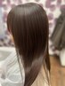 40代に嬉しい！若々しい美艶オイルカラー＋カット＋ヘアエステトリートメント