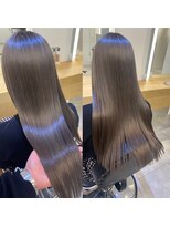 ジーナ 本八幡(Zina)&nbsp;大人かわいい20代30代40代小顔ショコラグレージュ　Zina本八幡