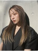 【Luxe井上彩】ハイトーン×ストレート