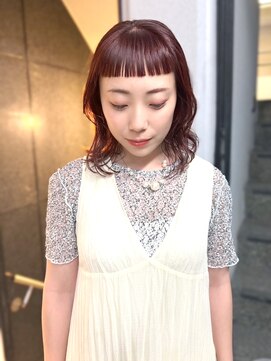 テテ ニコ(tete nico) 【大前晴奈】履歴を活かしたルビーカラー/束感が作れるオン眉