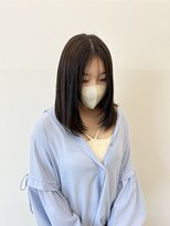 ビーヒアナウ N゜03 金沢駅西店(BE HERE NOW)&nbsp;【韓国ヘア/レイヤーカット/2wayバング/アッシュカラー】