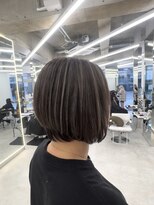 ブラウン(Brown)&nbsp;まるっと可愛いボブ★忙しい方にオススメハイライトカラー