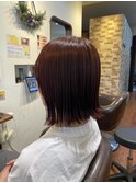 黒髪/ボブルフ/ネビージュ/小顔/ワンレン/高円寺/髪質改善/