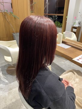 フラム(fulam) ブリーチなしレッドカラー