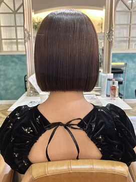 ロンド 銀座(Lond) ☆【春日】髪質改善似合わせカットメルティカラーボブ