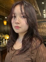 グリーン 表参道(green)&nbsp;ミディアムレイヤー/レイヤー/顔周りレイヤー/ブラウン