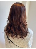 コテ巻き風パーマ