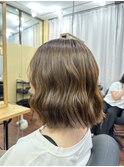 タッセルボブ&波ウェーブ
