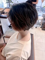ヘアリゾート粋 ティガ 池袋店(tiga)&nbsp;ショート/レイヤー/ナチュラルブラウン