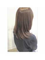 ハウス(the HOUSE) グレージュセミロング