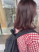 ヘアーエスクールエミュ(hair S. COEUR emu)&nbsp;しっかりピンクブラウン