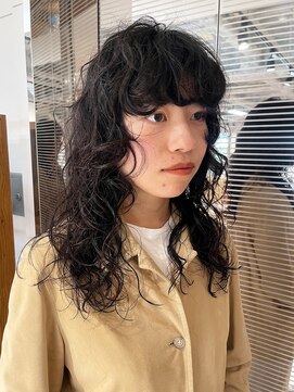 メゾンアトリエ(MaisonAtelier) big curly wavy