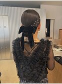 お呼ばれヘアアレンジ