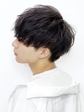 エルマーク 四条烏丸(L-MARK) マッシュヘア/黒髪/メンズカット/men's/メンズ/眉毛
