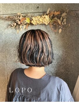 ロポ(LOPO) くせ毛ボブ